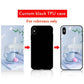 Custom Phone Cases For iphone 14 Pro Max 13 Mini 14 Plus Glass Silicone Cover Customized DIY Photo Personalized Pictures Fundas - Caseverse