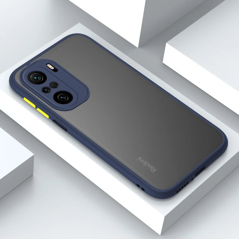 For Xiaomi POCO F3 Case Hard Transparent Matte shockproof Protective Back Cover case for xiaomi Redmi K40 Pro K40Pro phone shell - Caseverse