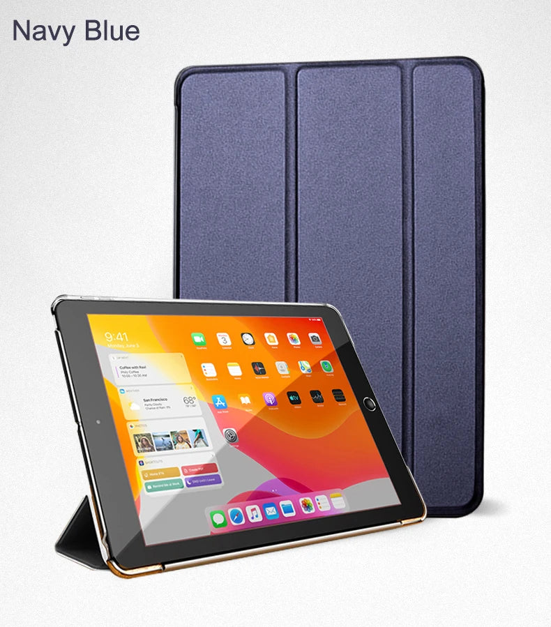 Case For iPad Air 1 2013 9.7 Flip Trifold Stand Case PU Leather Full Smart Auto Wake Cover For ipad air1 A1474 A1475 A1476 Cases