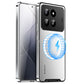 Aluminum Alloy Metal Phone Case For Xiaomi 14pro Xiaomi 13T Pro Aromatherapy Magnetic Magic Shield Anti-fall Protective Case