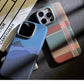 Magnetic Kevlar Carbon Fiber Pattern For iPhone 16Pro 15 Pro Max 14 13 12 Pro Plaid Personalized Phone Case For 12 13 14 Pro Max - Caseverse