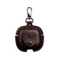 For Airpods 4 Case Leather Business Earphone Case Headset Shell Headphone Cover Luxury Leather PU Cover for airpods4 With Hook