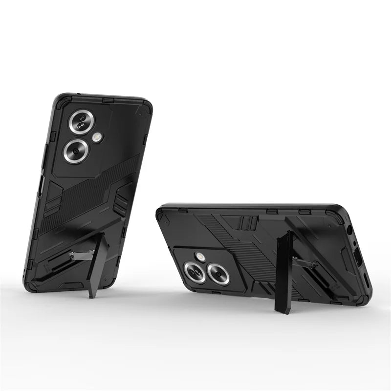 For OPPO A79 5G Case Shockproof Rugged PC Armor Phone Case For OPPO A 79 OPPOA79 5G CPH2553 Car Magnetic Holder Stand Back Cover - Caseverse