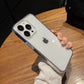 Luxury Transparent Soft Acrylic Phone Case For iPhone 16 15 14 13 12 11 Pro Max XS X XR 7 8 Plus Mini Shockproof Bumper Cover - Caseverse