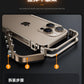 New Mechanical Aluminum Alloy Frame Phone Case For iPhone 16 15 Pro Max Metal Bumper Shell for Iphone 16Promax Shockproof Cover