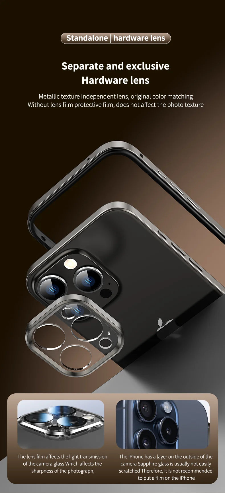 Hybrid Silicone Frame Aluminum Metal Phone Case For iPhone 16 Pro Max 16 Plus 16promax 16pro 16plus Better Heat Bumper