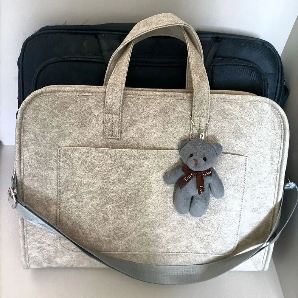 13-14/15-16Inch Laptop Notebook Case Felt Shockproof Tablet Protective Case Multifunctional Breathable Computer Storage Bag