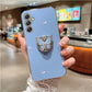 Butterfly Ring Holder Strap Case For Samsung Galaxy A05 A05S A14 A54 A04 A34 A24 M14 4G 5G Stand Cover - Caseverse