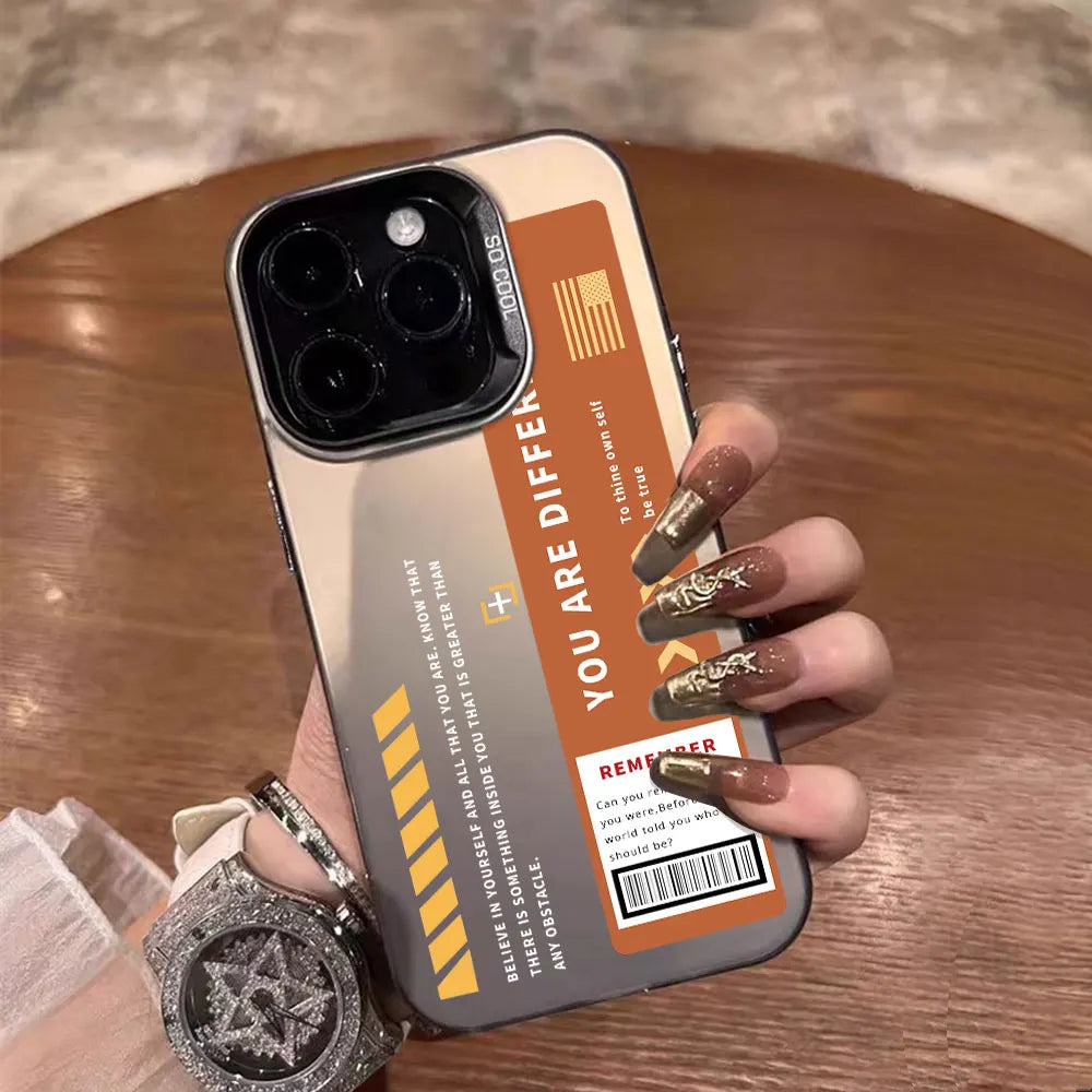 Case For Honor X6B X9B X8B X7B X7A X8A X9A X50I Label Letters Luxury Silver IMD Phone Case HonorX7B 4G X9A 5G Back Cover Fundas - Caseverse