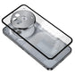 Metal Aluminium Alloy Frame Hard PC Backboard Shockproof Phone Cover for Nothing Phone 3A Pro Case