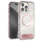 Luxury Metal Stand Clear Magnetic Phone Case For iPhone 16 13 14 15 Pro Max Folding Invisible Bracket Shockproof Protector Cover