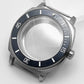 42mm Silver Watch Case Sapphire Glass Watch Case Plane Ceramic Bezel Fit NH35 NH36 Movement Watch Accessories