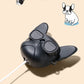 Cute Cartoon 3D Bulldog Dog Earphone Case for Airpods 3 2 1 Pro2 3rd Generation Silicone Soft Cover for Air Pods Pro 2 with Hook
