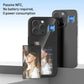 NFC Function Smart Phone Cases For iphone 16 15 14 13 Pro Max ink Screen DIY Wireless Transmission Screen Projection Phone Case - Caseverse