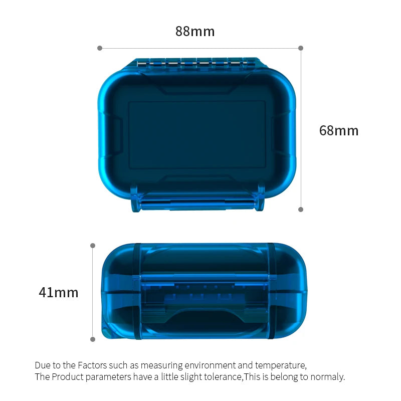 KZ Earphone Case ABS Resin Waterproof Protective Portable Storage Case Bag Box Earbud for KZ ZSN ZS6 ASX ZSX ZAX AS16 EDX