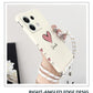 Note13 Big Red Heart Lanyard Silicone Phone Case For Xiaomi Redmi Note 13 13Pro Shatterproof Redmi Note 13ProPlus Back Cover - Caseverse