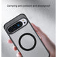 For Google Pixel 9 Pro XL 8 7 Pro 8a 7a Magsafe Case Matte White & Clear Wireless Charging Shockproof Magnetic Armor Cover