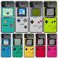 Gameboy Boy Game Phone Case for Samsung Galaxy Z Flip6 5G Flip4 Flip5 Flip3 Black Cover Z Flip 6 5 4 3 PC Shell Coque Galaxy Z F - Caseverse