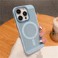 Ultra-thin Cooling Mesh Magnetic Matte Hard Steel Magnetic Shockproof Case for iPhone 15 13 12 14 11 Pro Max