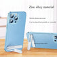 Ultra - thin Mini Metal Folding Phone Holder. Alloy, Invisible Design for Desktop Use