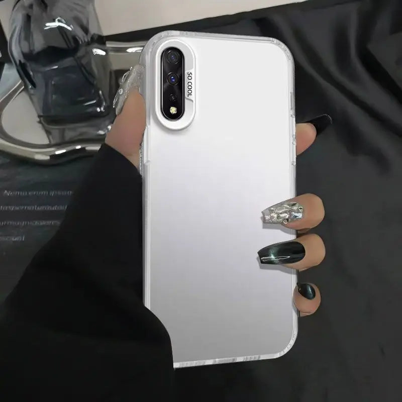 ForHuawei Y9s Case Huawei P smart Pro 2019 Phone Cover STK-L21 STK-LX3 STK-L22 Cases Luxury Metallic Aurora Skin Matte Cover - Caseverse