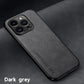 Luxury Leather Case For iPhone 17 16 16e 15 14 13 12 11 Pro Max Plus 12 13 Mini SE 8 7 Cover With Metal Plate Support Car Hold