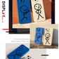 Cute Cartoon Matchman Matte Silicone Phone Case For iPhone 16 15 Soft Back Cover - Caseverse