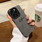 Personalized Luxury Leather Lambskin Shockproof Case For iPhone 16 15 14 13 12 11 Pro Max Customized Name DIY Cover 15 Pro Max - Caseverse