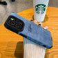 Personalized Luxury Leather Lambskin Shockproof Case For iPhone 16 15 14 13 12 11 Pro Max Customized Name DIY Cover 15 Pro Max - Caseverse