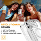Case for iPhone 16/15/14/13 Pro Max 16 15 14 Plus, Built-in PET Screen Protector with Ring Holder Kickstand, Full Body Cover - Caseverse