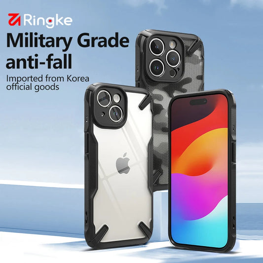 Ringke Case Compatible with iPhone 15 Pro 6.1-Inch, [Military-Grade Protection] Advanced Protection PC + TPU Bumper Phone - Caseverse