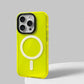 Transparent Neon Color MagSafe Phone Case for iPhone 16 15 Pro Max 14Pro 13 14 12 Wireless Charging Soft Silicone Bumper Cover - Caseverse
