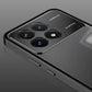 Metal Phone Case Spring Lock Buckle for XiaoMi 14 Ultra Civi 13T 15 Pro Poco X6 F5 F6 Pro Lens Protection Matte Back Cover Cases