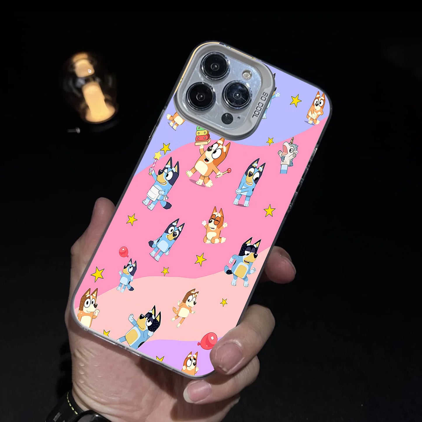 Shockproof Smartphones 5g B-BlueyS Phone Cases For IPhone 12 13 14 15 16 Cases TPU Hard Shell So Cool Precise Hole Matching Cell - Caseverse