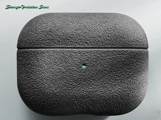 Italian Suede Leather Case For Airpods Pro 2 Luxury Artificial Leather All Inclusive Case For Airpods 4 3 Case Wireless Charge