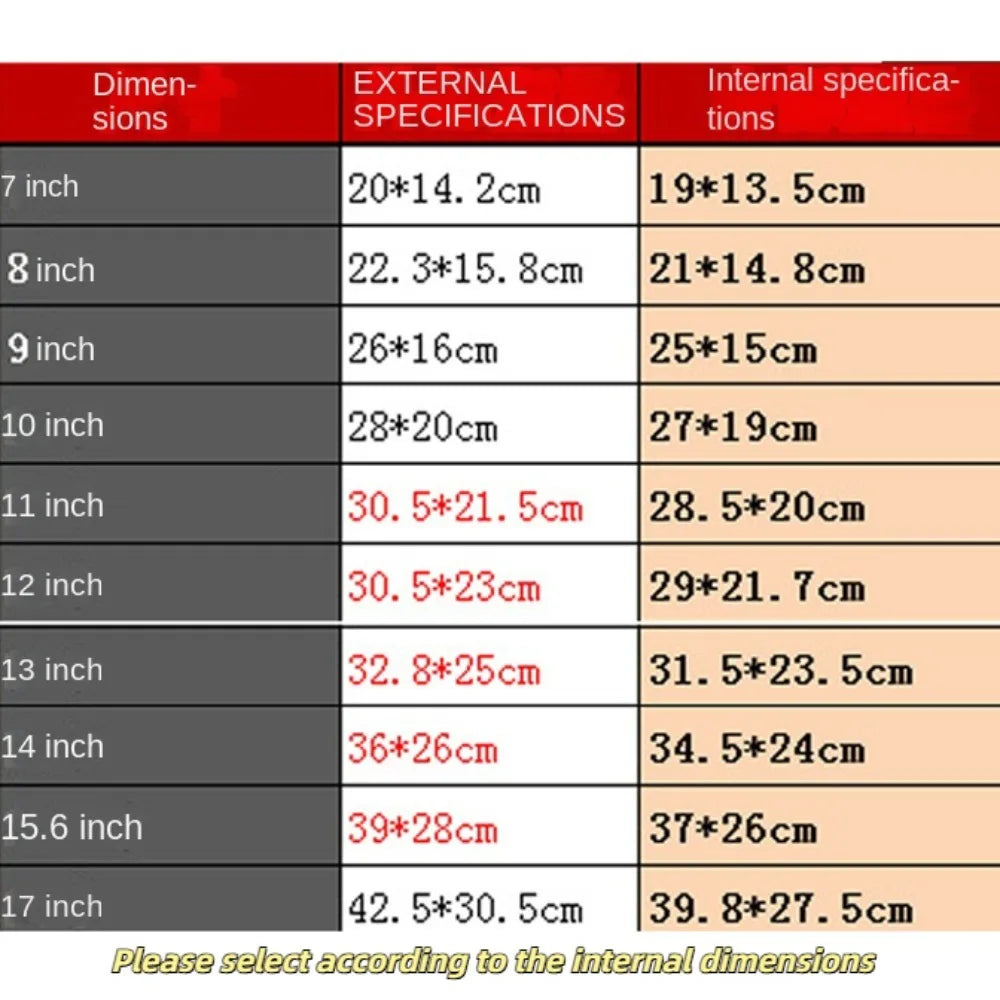 Portable Laptop Sleeve Bags Waterproof Pu Leather Notebook Sleeves Neoprene Soft Sleeve Tablet Cases