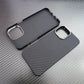 real carbon fiber phone case for iphone16 1514 13 12 pro max case metal ring aramid fiber phone cover for iphone 15/12/13 pro