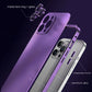 Luxury Aluminum Metal Frame Phone Case For iPhone 16 15 14 13 12 Pro Max Plus Camera Lens Glass Protect Shockproof PC Back Cover