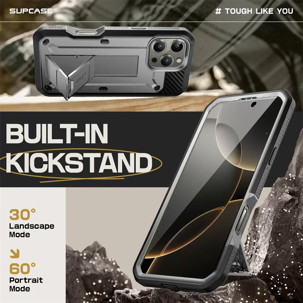 SUPCASE For iPhone 16 Pro Max Case 6.9" (2024) UB Pro Full-Body Heavy Duty Rugged Phone Case with Built-in Screen Protector - Caseverse