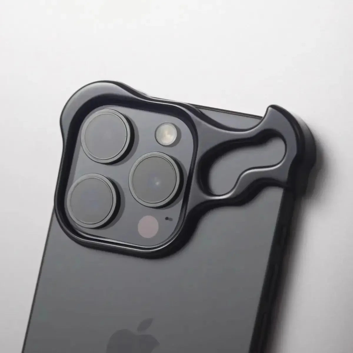 Luxury Irregular Aluminum Alloy Bumper Phone Case For IPhone 12 13 14 15 16 Pro Max 16Pro Plus Lens Film Protection Metal Cover - Caseverse