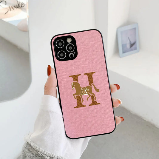 Classic Horse H Cross Leather Fashion Case For Iphone 15 14 13 12 11 Pro Max Mini 7 8 Plus X Xs Xr Max Luxury Phone Cover Funda