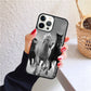 Running animal horse Phone Case for iPhone X XS XR 16 PRO MAX 15 14 PLUS 11 12 13 mini Back Cover Fundas Shell