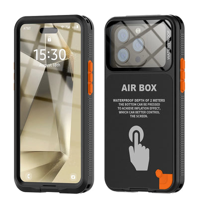 IP68 Waterproof Case For iphone 15 Pro Max Case 14 Plus 12 13 Underwater Full Sealing Cover Shockproof Built-in Screen Protector - Caseverse