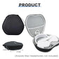 Suitable for AirPods Max hard case supports sleep mode travel portable bag wireless earphone protective case storage box
