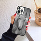 Running animal horse Phone Case for iPhone X XS XR 16 PRO MAX 15 14 PLUS 11 12 13 mini Back Cover Fundas Shell