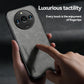 For Realme 11 Pro Plus Case Luxury Leather With Metal Plate Phone Cases For Realme 11 11Pro+ 5G Car Magnetic Holder Back Cover - Caseverse