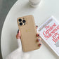 Customized Phone Case For iPhone 16 15 14 13 12 11 Pro Max Plus Personalized Name Initials Letters Luxury Leather DIY Cover 16 - Caseverse