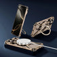 Aluminum Alloy Military armor Rimless Magnetic Phone Case For iphone 16 13 14 15 Plus Pro Max 16E E Metal Airbag protection case - Caseverse