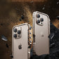 New Mechanical Aluminum Alloy Frame Phone Case For iPhone 16 15 Pro Max Metal Bumper Shell for Iphone 16Promax Shockproof Cover