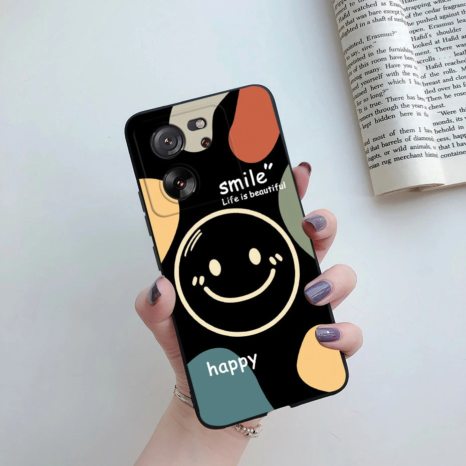 For Xiaomi 13T Pro Case Fashion Marble Astronaut Silicone Phone Cases For Xiaomi Mi 13T Mi13T 13 T Pro 5G Protection Back Cover - Caseverse